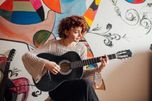 Playing Guitar