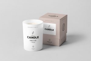 Candle Boxes mockup