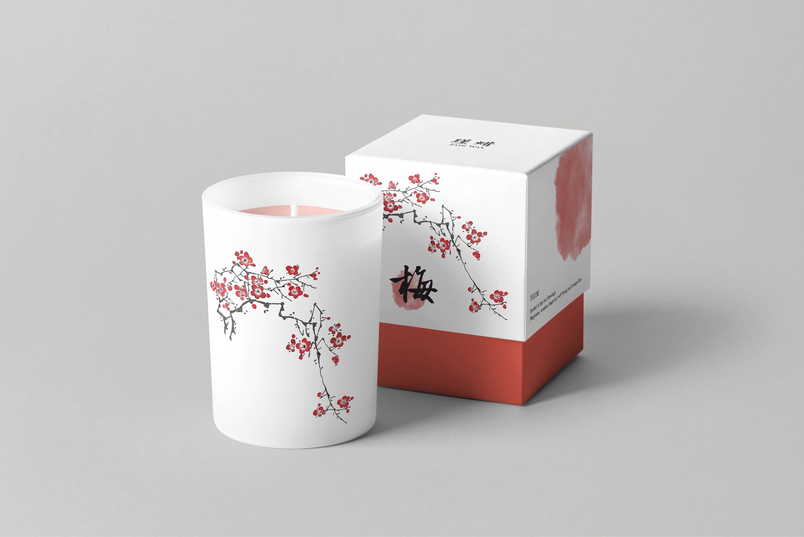 candle packaging mockup