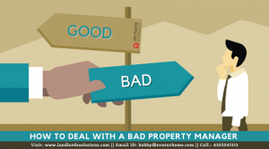 Deal with Bad Property Manager