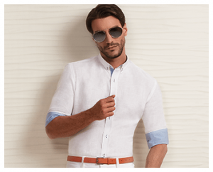 White Linen Shirt of Linen Club