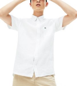 White Linen Shirt By Tata CLiQ Luxury