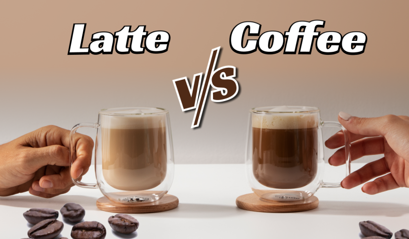 latte vs coffee