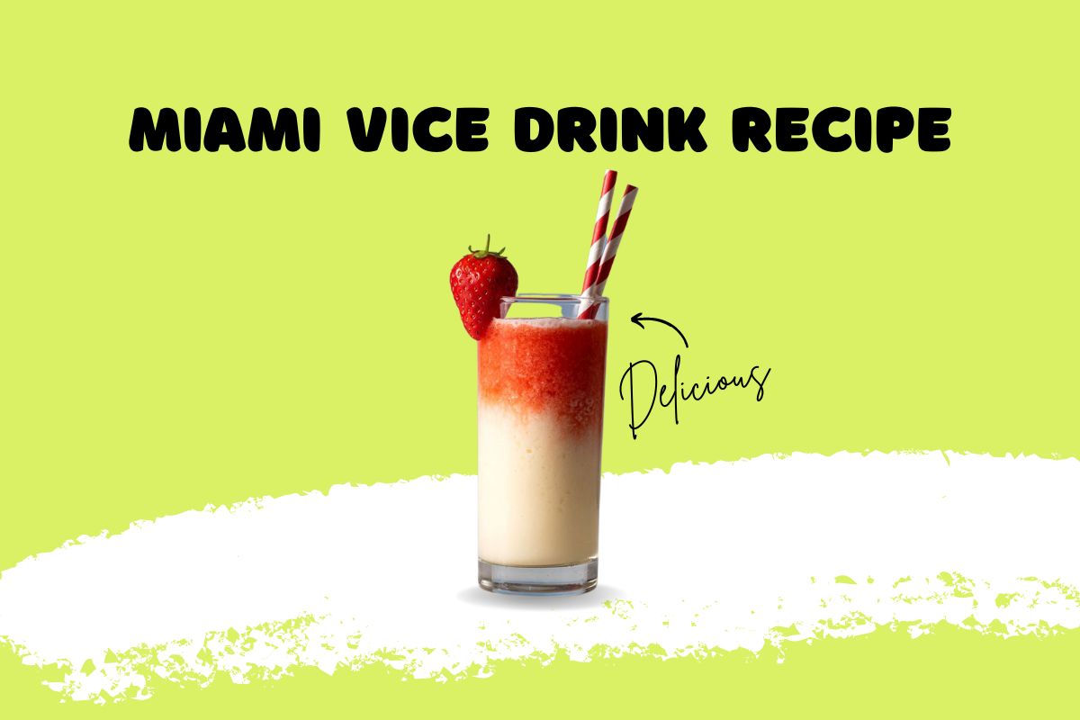 Miami Vice Drink Recipe