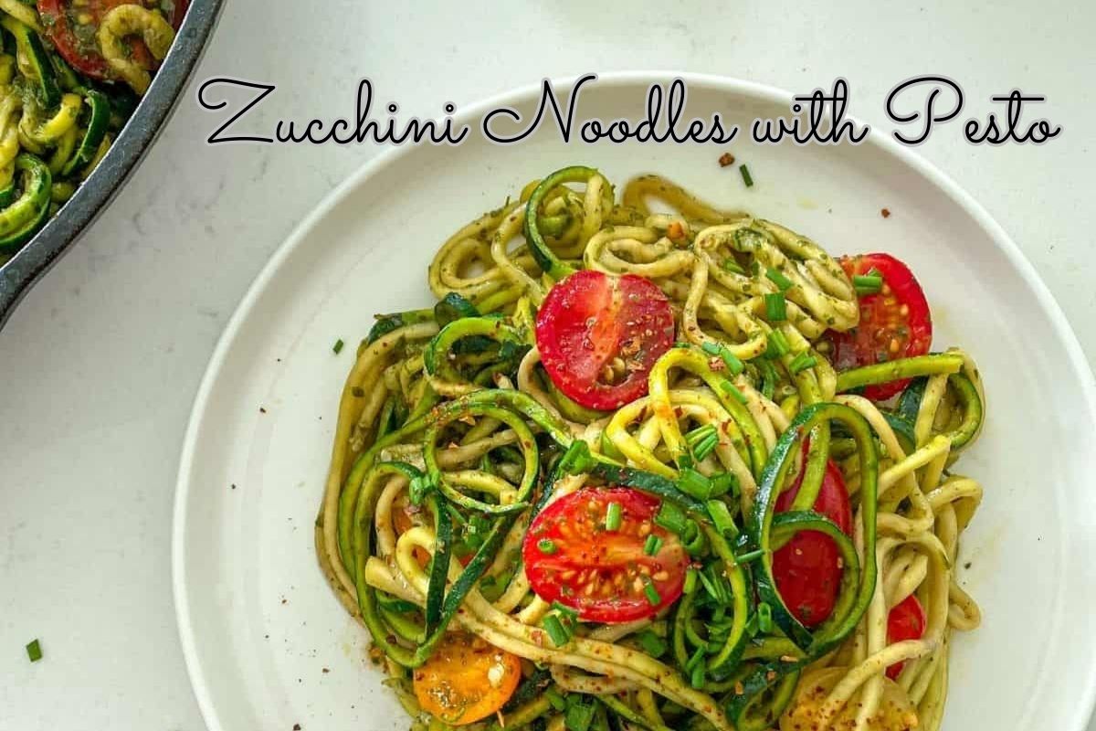 Zucchini Noodles with Pesto