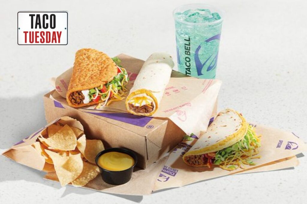 What Is In The Taco Bell $7 Luxe Cravings Box?