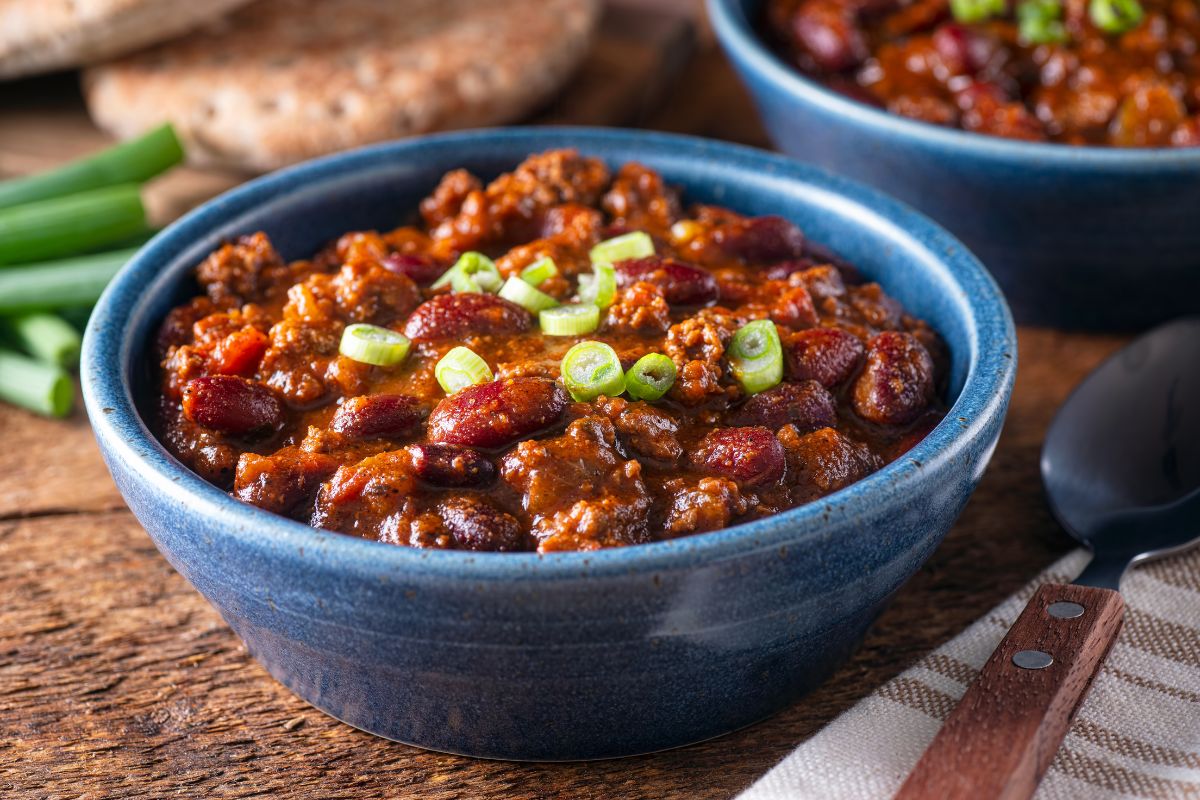 Chili with a Shortcut Meal Prep idea