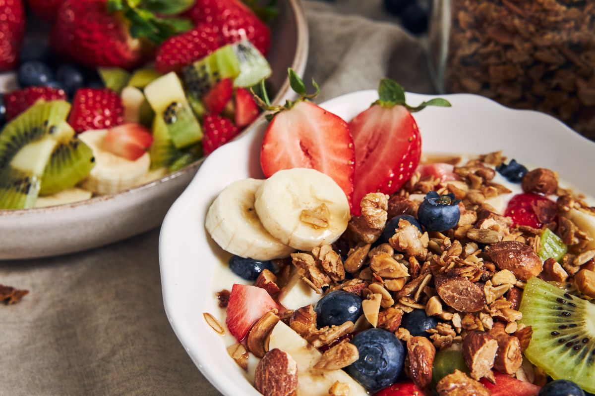 Nutty Fruit Bowl