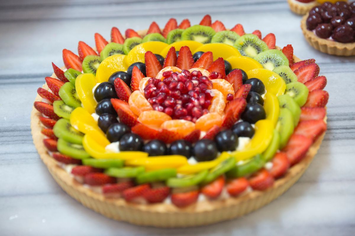 Raw Fruit Tart Raw Vegan Diet