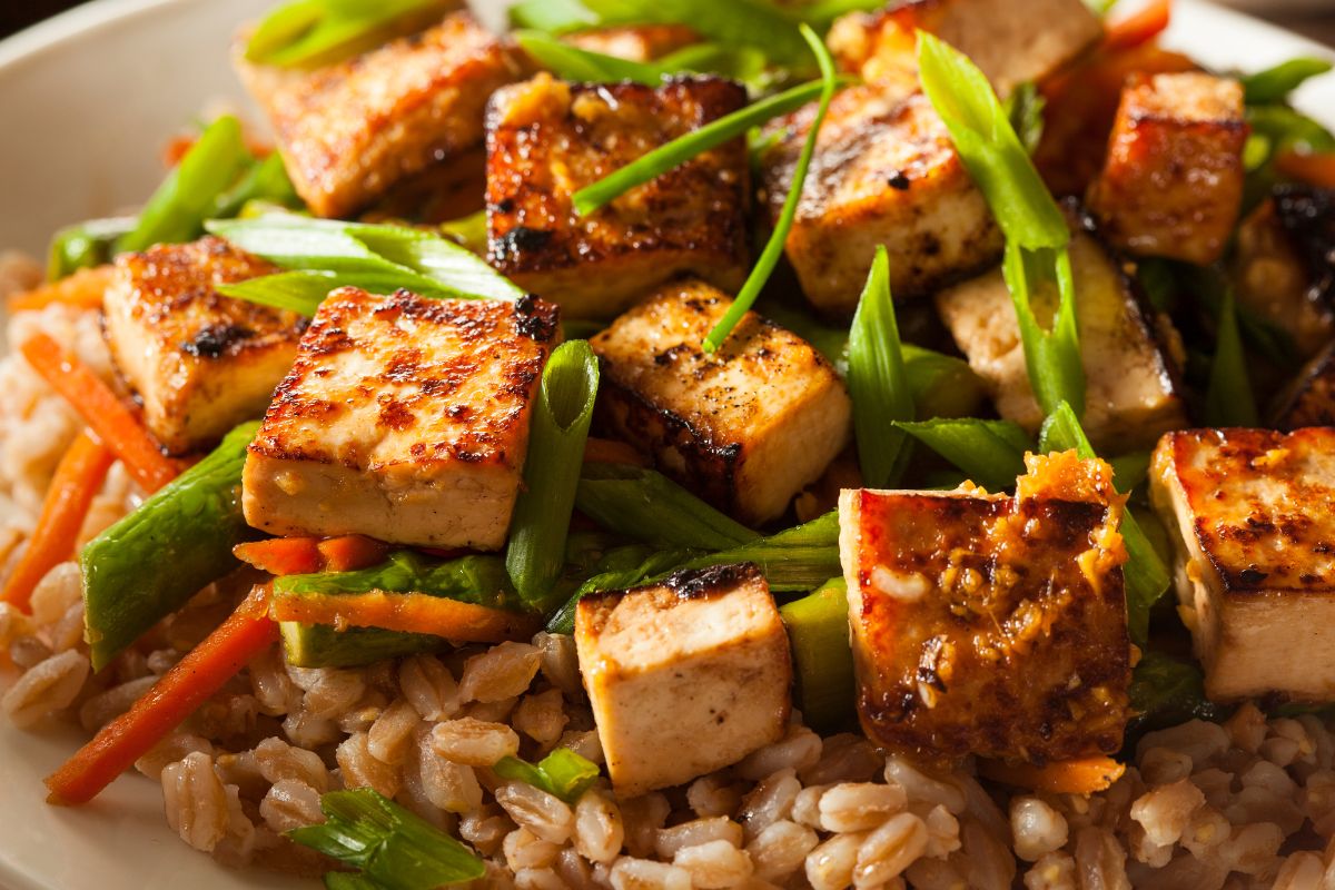 Tofu Crumble Stir-Fry